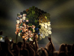 Instalace z minulého ročníku Signal festivalu, Klášter sv. Anežky.