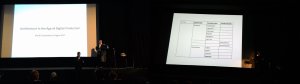Patrik Schumacher / ZHA presentation. Work shown in the photos copyright of the associated author.