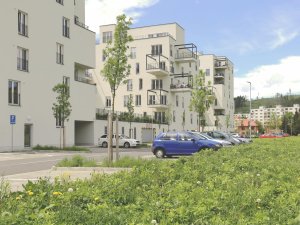 Bytový dům ve slovenském Kysuckém Novém Městě od studia SLLA