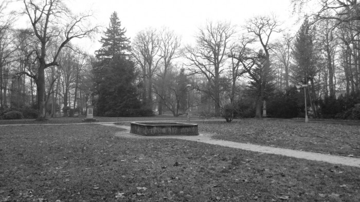 Obnova Mercandinových sadů v Klatovech, původní stav, CHVOJKA/ architekt.