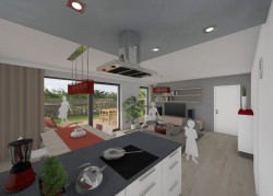 ARCHCON atelier, Pasivní bytové domy na Bílé Hoře - vizualizace