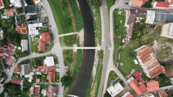 Lávka přes řeku Lubinu v Příboře, Petr Tej, Marek Blank, Jan Mourek