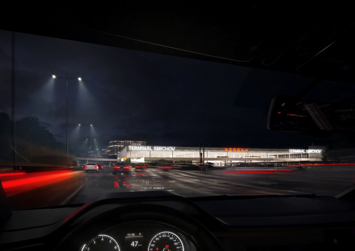 Terminál Smíchov, a69 - architekti, vizualizace