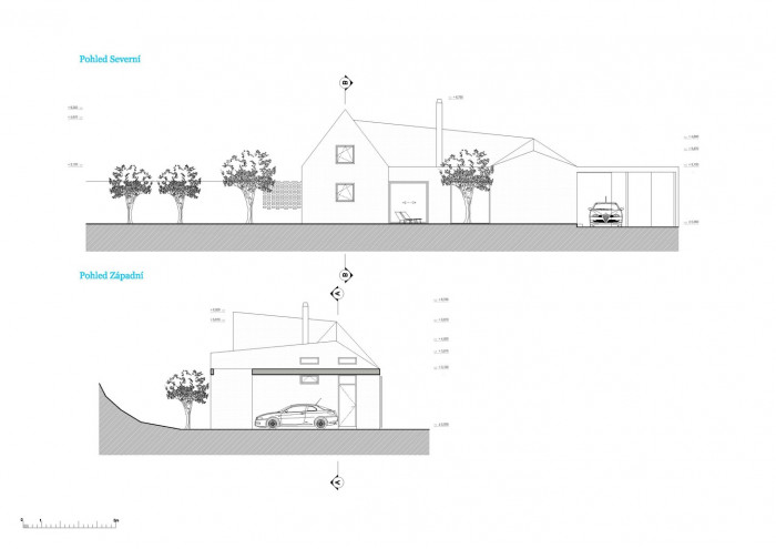 Dům za humny, pohled, DDAANN