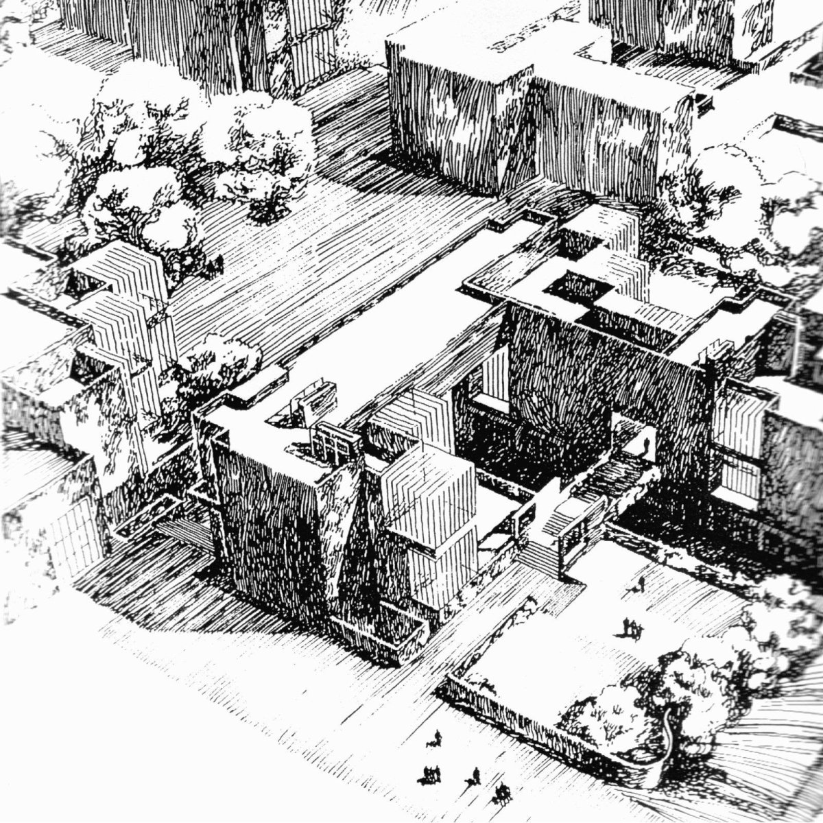 Diplomatická čtvrť Troja, projekt a začátek realizace  1988-1989, Jan Bočan