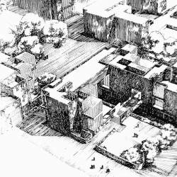 Diplomatická čtvrť Troja, projekt a začátek realizace  1988-1989, Jan Bočan