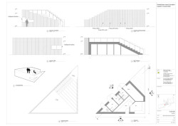 Revitalizace areálu kasáren ve Vysokém Mýtě, Barbora Srpková, Martin Lukáč: Výkresová dokumentace - kiosek