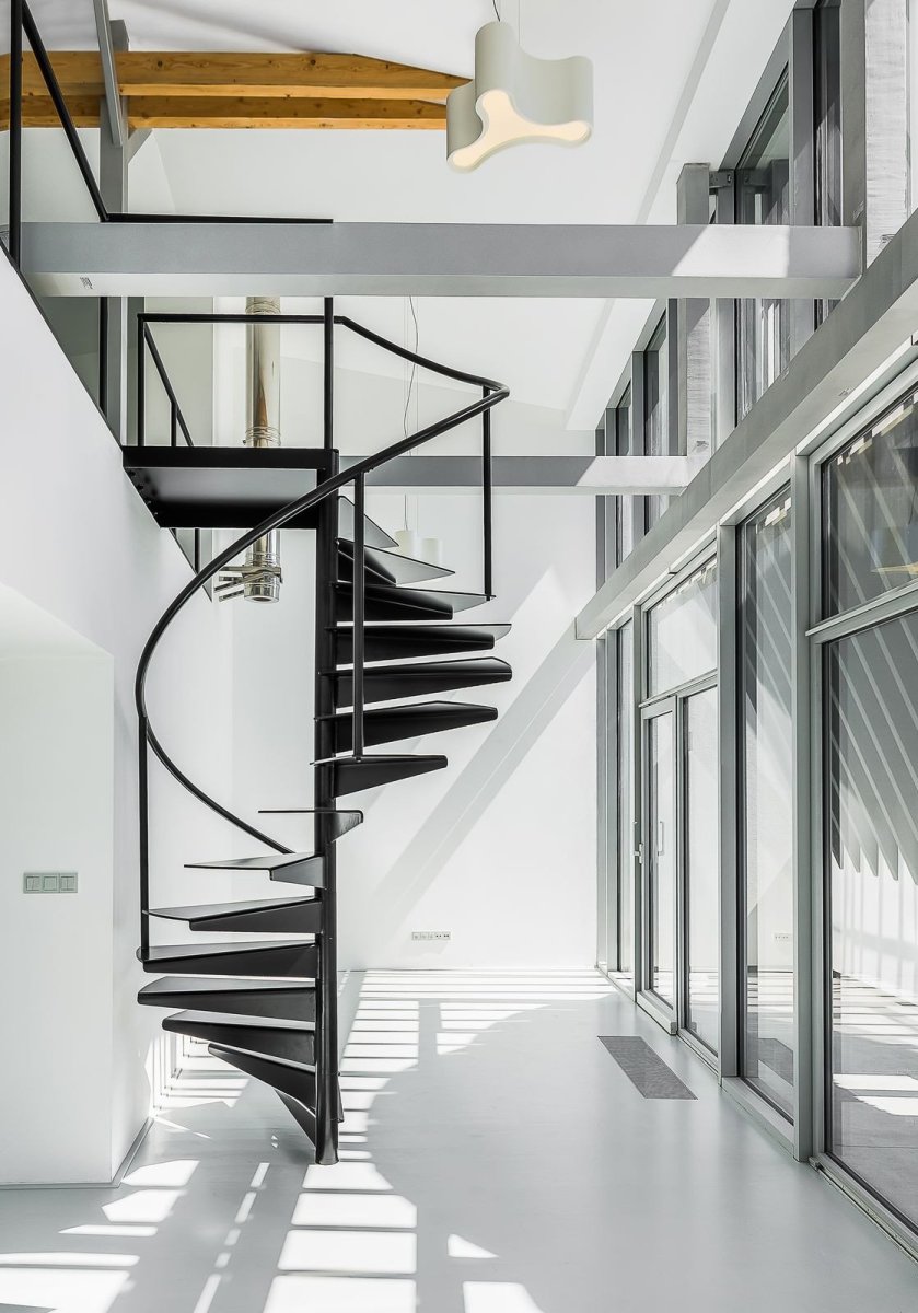 PLATFORMA ARCHITEKTI, dům s loftem v Ostravě, detail loftu, foto