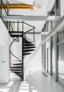 PLATFORMA ARCHITEKTI, dům s loftem v Ostravě, detail loftu, foto