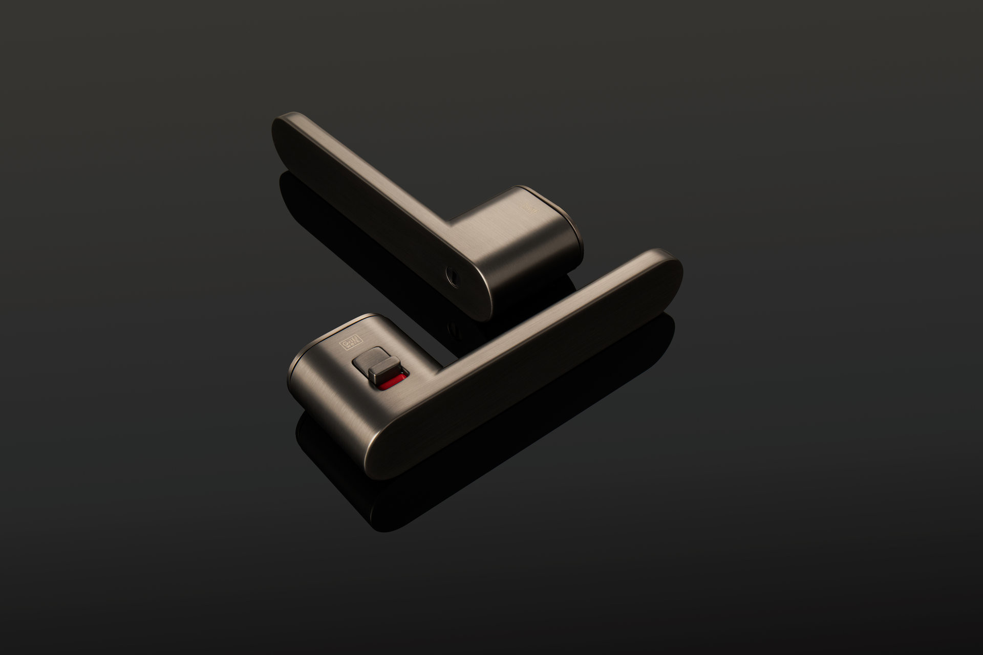 GK Avus One S2L - bezpečnostní dveřní klika s uzamykacím systémem určená pro vstupní dveře