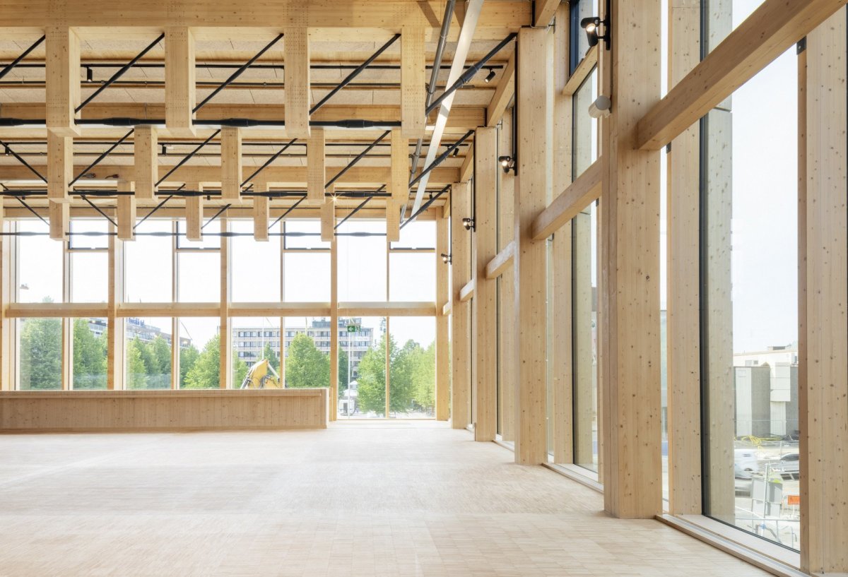Uhlíkově neutrální kulturní centrum Sara od White Architekter