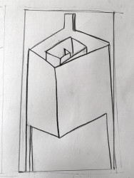 Lávka v Litomyšli od EHL & KOUMAR ARCHITEKTI: Skica