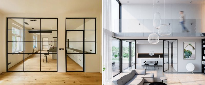 Industriální prosklená příčka není jen výrazným stylotvorným prvkem - je to symbol elegance a inteligentního designu.