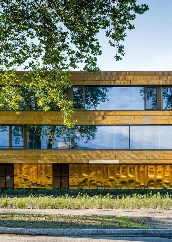 BERREL BERREL KRÄUTLER AG, ARCHITEKTEN ETH BSA SIA, střední škola ve Vouvry, foto