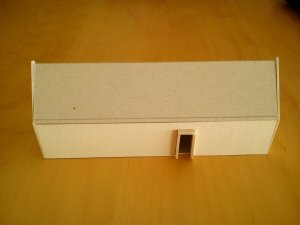 Dřevěný dům Lučatín, Jaro Krobot architekt, model
