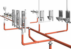 Schéma potrubí – Implementace BIM.