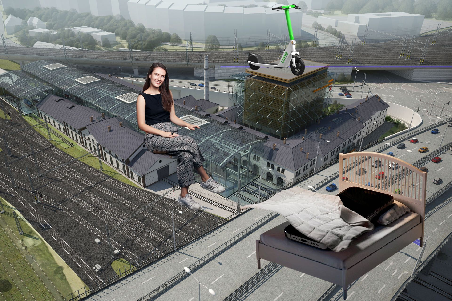 Kauza jménem Muzeum železnice, stop elektrokoloběžkám a postýlka pro váš mobil