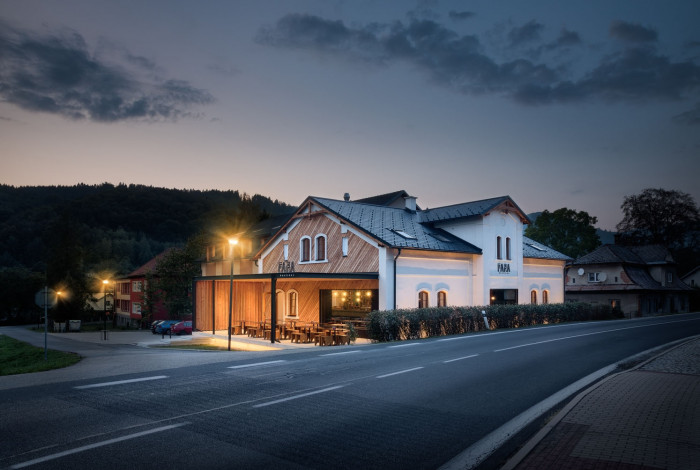 FARA hostinec v Loučné nad Desnou, Fandament architects