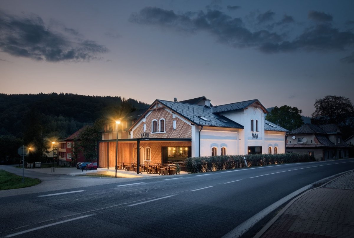 FARA hostinec v Loučné nad Desnou, Fandament architects