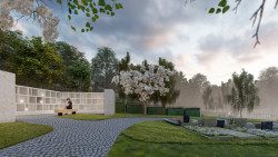 V Černošicích u Prahy vznikne nový městský hřbitov od studia MS architekti