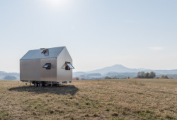 Mobilní domek Mobile Hut, ARTIKUL architekti.