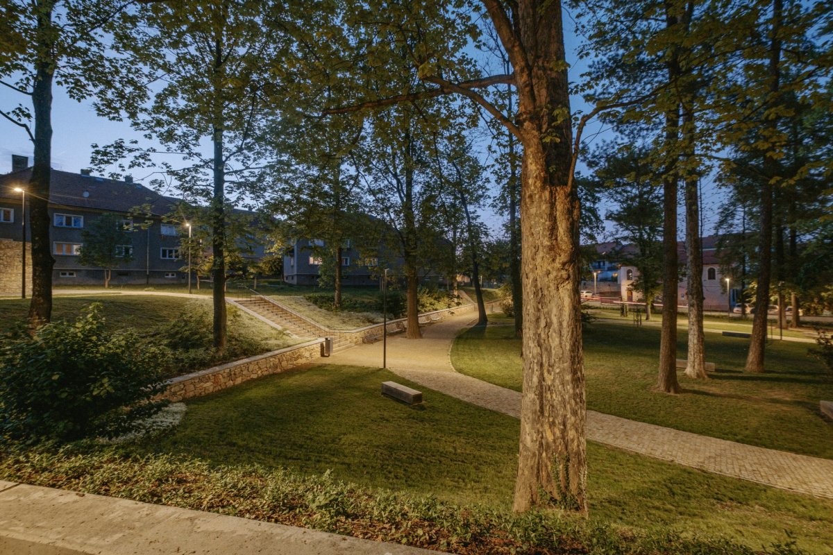 Štěpánčin park v Prachaticích, M2AU, Grupeto