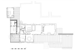 Půdorys (Rekosntrukce domu v Bretani, MOLO ARCHITEKTI)