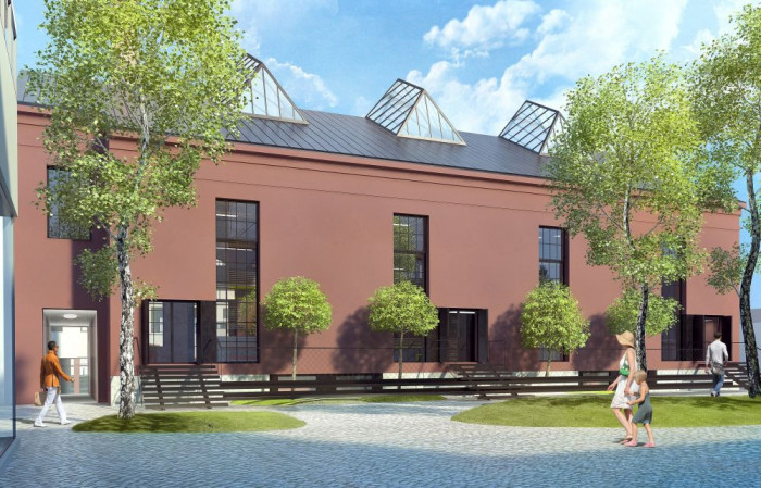 Vzdělávací centrum Ústí nad Orlicí, vizualizace návrhu, MS plan s.r.o.