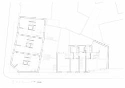 Jaccaud Zein Architects, bydlení v Shepherdess Walk, 2.NP, výkres