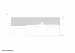 Výrobní a administrativní objekt firmy Pilana Karbid v Hulíně, Ellement architects, pohled na východní fasádu