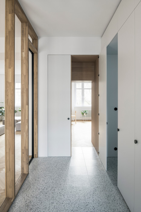 Interiér bytu HLB, Kuklica Smerek architekti / Peter Kuklica, Martin Smerek, Juraj Hubinský