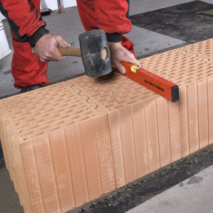 Akustická cihla Porotherm 10 AKU