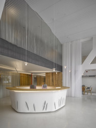 Kancelářské prostory a showroom developerské společnosti Satpo, Daniela Polubědovová