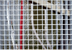 Přístupová lávka s přípojkami inženýrských sítí.