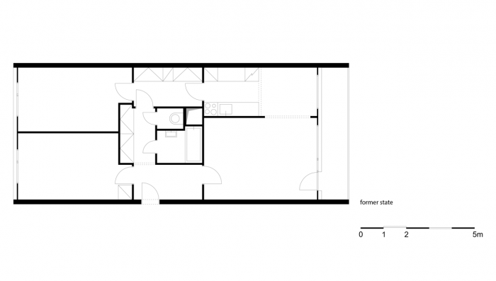 BY architects, RK 14, stávající půdorys – foto