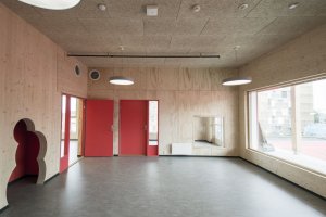 MDH Arkitekter SA, školka Moholt, interiéry, foto