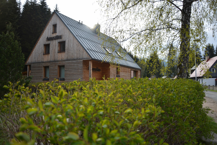 Rekonstrukce chaty v Harrachově, Mooza architecture