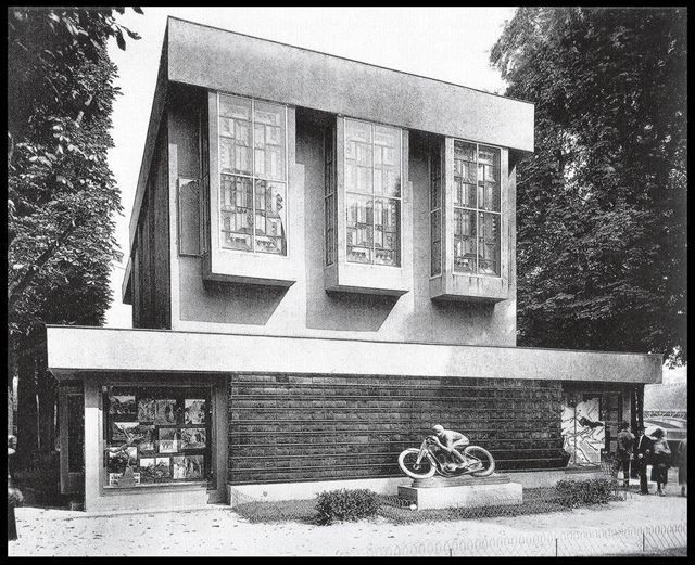 Josef Gočár, Československý pavilon (Světová výstava dekorativních umění, Paříž 1925) - foto