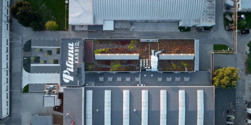 Výrobní a administrativní objekt firmy Pilana Karbid v Hulíně, Ellement architects