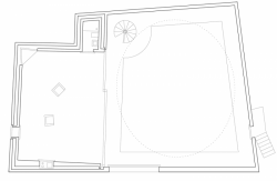 Atelier Bardill, půdorys, Valerio Olgiati