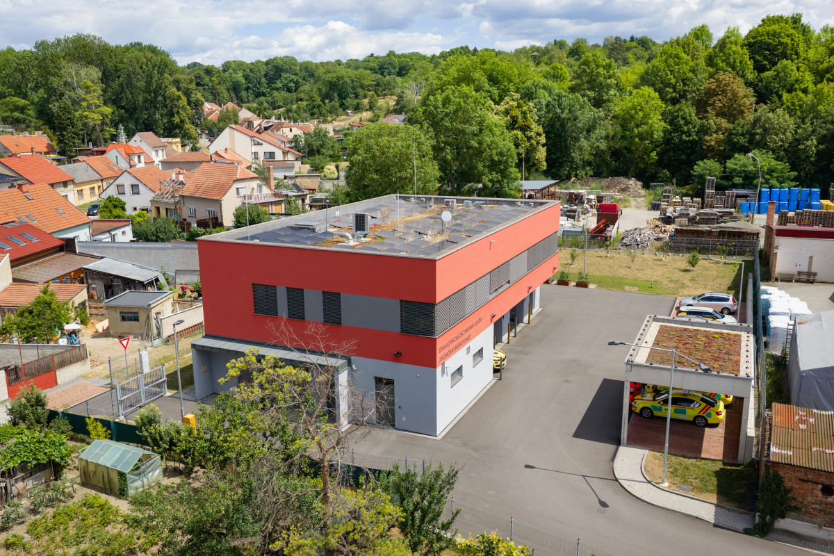 Budovy – Záchranářské základny budoucnosti