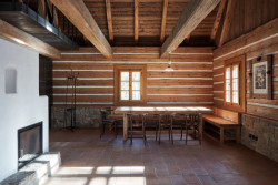 Lenka Míková, rekonstrukce usedlosti v Jižních Čechách