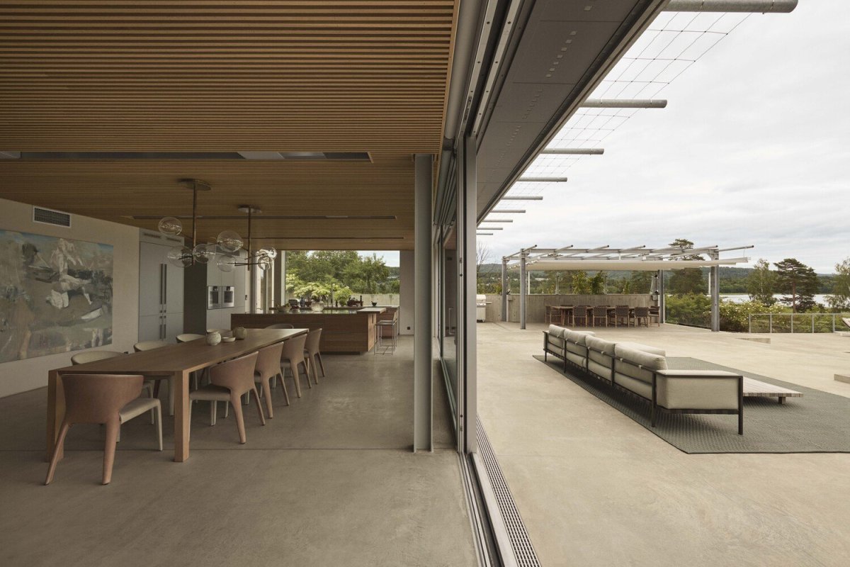Luxusní vila z betonu od dánských CF Møller Architects