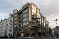 Budova Mezinárodního svazu studentstva od Stanislava Hubičky. Foto: Daniela Šrámková a Pavel Hrubý, zdroj: A489.cz