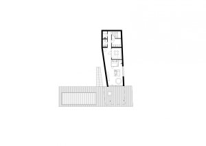 Vila na Vysoké skále, Majo architekti, půdorys 1 PP