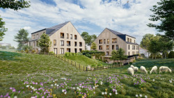 Penzion Kvilda, vizualizace, MS plan / Tomáš Filgas, Pavel Hřebecký, Simona Pacáková, Michal Šourek