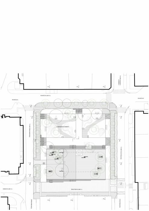 Revitalizace Komenského náměstí v Praze na Žižkově, MCA atelier/ Pavla Melková, Miroslav Cikán