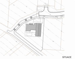 ROSA architekt, RD Červený kopec II, situace - foto