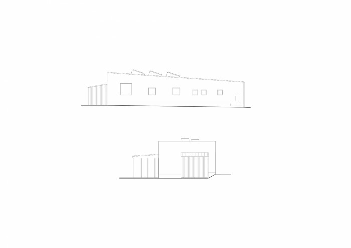 ZŠ Oslavice, David Prudík architekti, pohledy polytechnická učebna