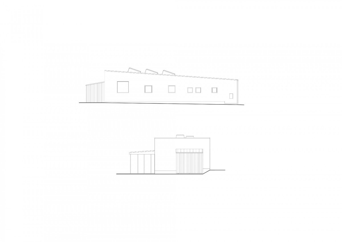 ZŠ Oslavice, David Prudík architekti, pohledy polytechnická učebna